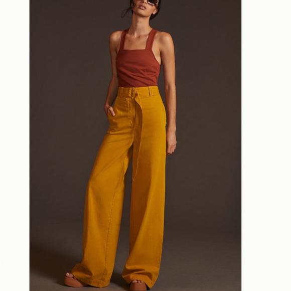 Anthropologie Pants - NWT Anthropologie ESSENTIEL ANTWERP Wide Leg Pants size 4